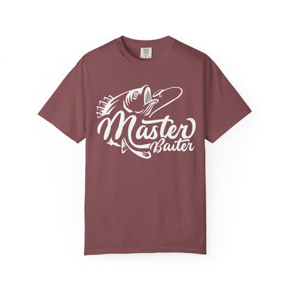 Master Baiter T-Shirt, Fishing Shirt, Unisex Apparel, Gift for Anglers, Outdoor Adventure Tee, Casual Summer Wear
