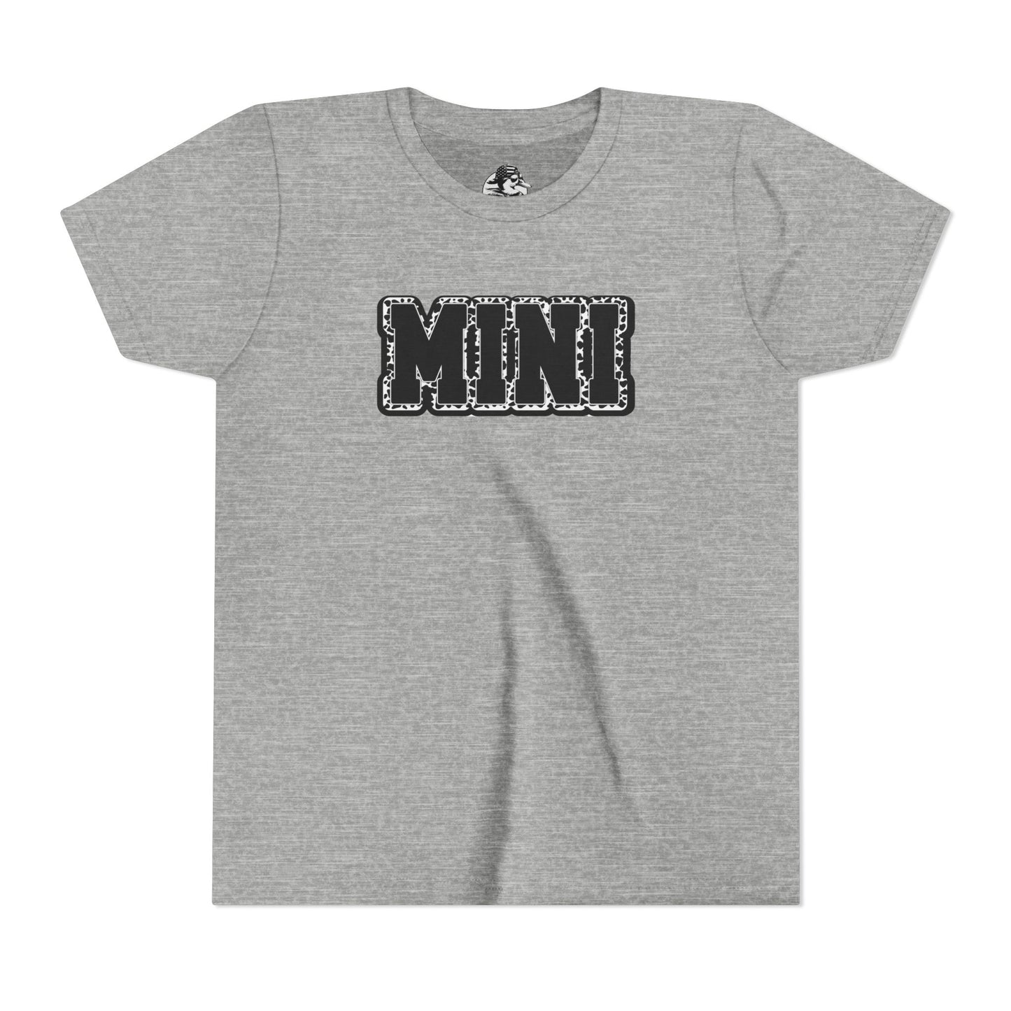 Mini Youth Short Sleeve Tee, Kids Casual Shirt, Birthday Gift, Toddler Fashion, Playful Summer Wear, Mini Graphic Tee