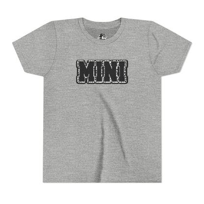 Mini Youth Short Sleeve Tee, Kids Casual Shirt, Birthday Gift, Toddler Fashion, Playful Summer Wear, Mini Graphic Tee