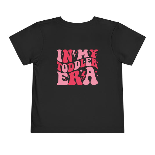 Toddler Short Sleeve Tee - Fun 'In My Toddler Era' Design, Cute Kids Shirt for Playdates, Birthdays, Gifts, Summer Wear, Toddler Fashion