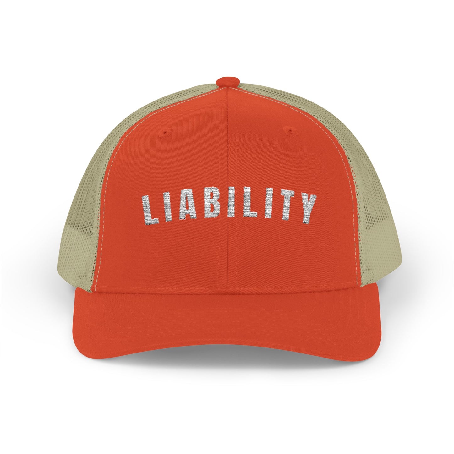 Liability Snapback Trucker Cap