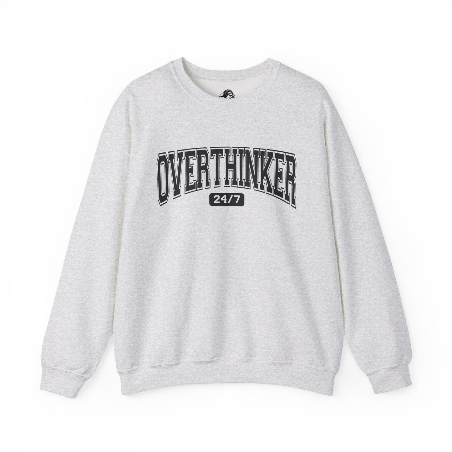 OVERTHINKER Varsity Fleece Crewneck