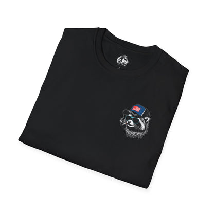 Funny Men's T-Shirt - "I Shaved My Balls For This?" & Raccoon Design - Perfect for Gifting