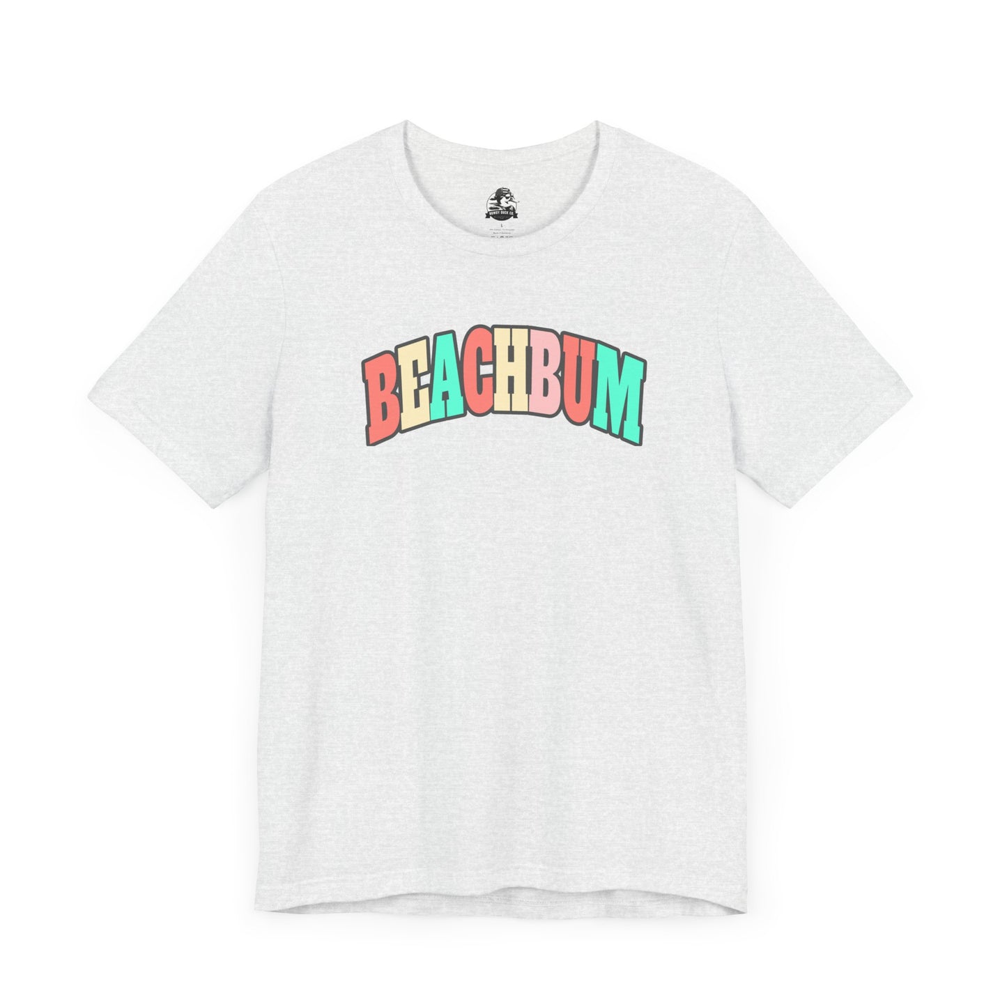 Beach Bum Unisex Tee, Summer Vibes Shirt, Casual Wear, Beach Party Top, Gift for Travel Lovers, Relaxed Summer Attire