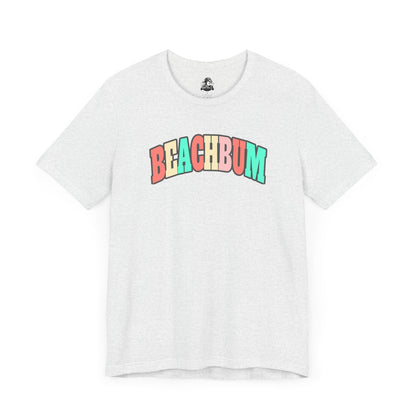 Beach Bum Unisex Tee, Summer Vibes Shirt, Casual Wear, Beach Party Top, Gift for Travel Lovers, Relaxed Summer Attire