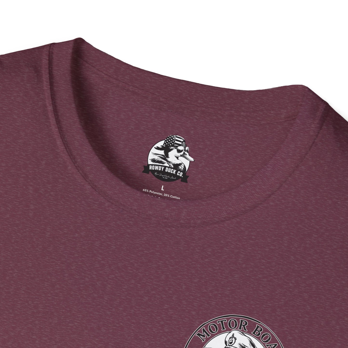 Motor Boat Captain Unisex Softstyle T-Shirt - Nautical Adventure Tee
