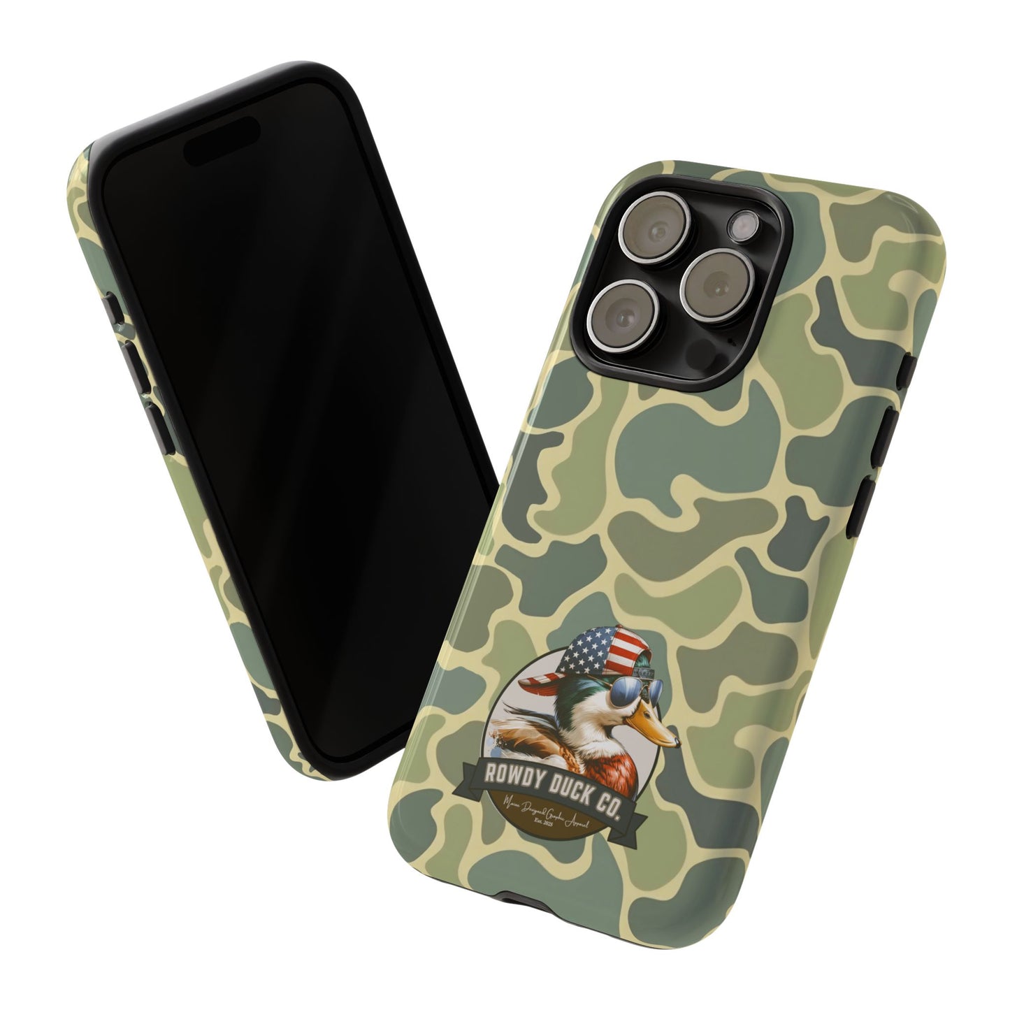 Old School Camouflage Phone Case - The Rowdy Duck Case