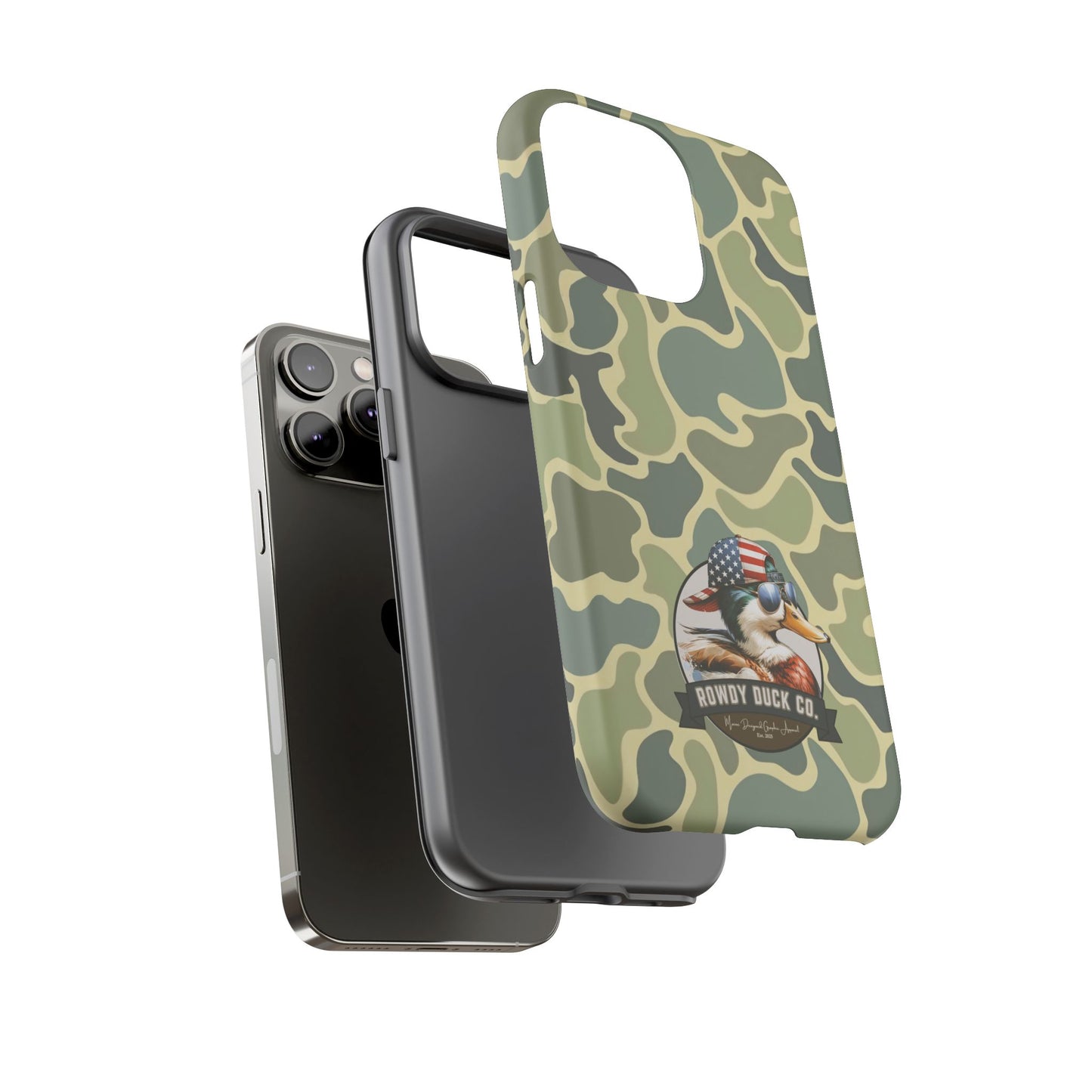 Old School Camouflage Phone Case - The Rowdy Duck Case