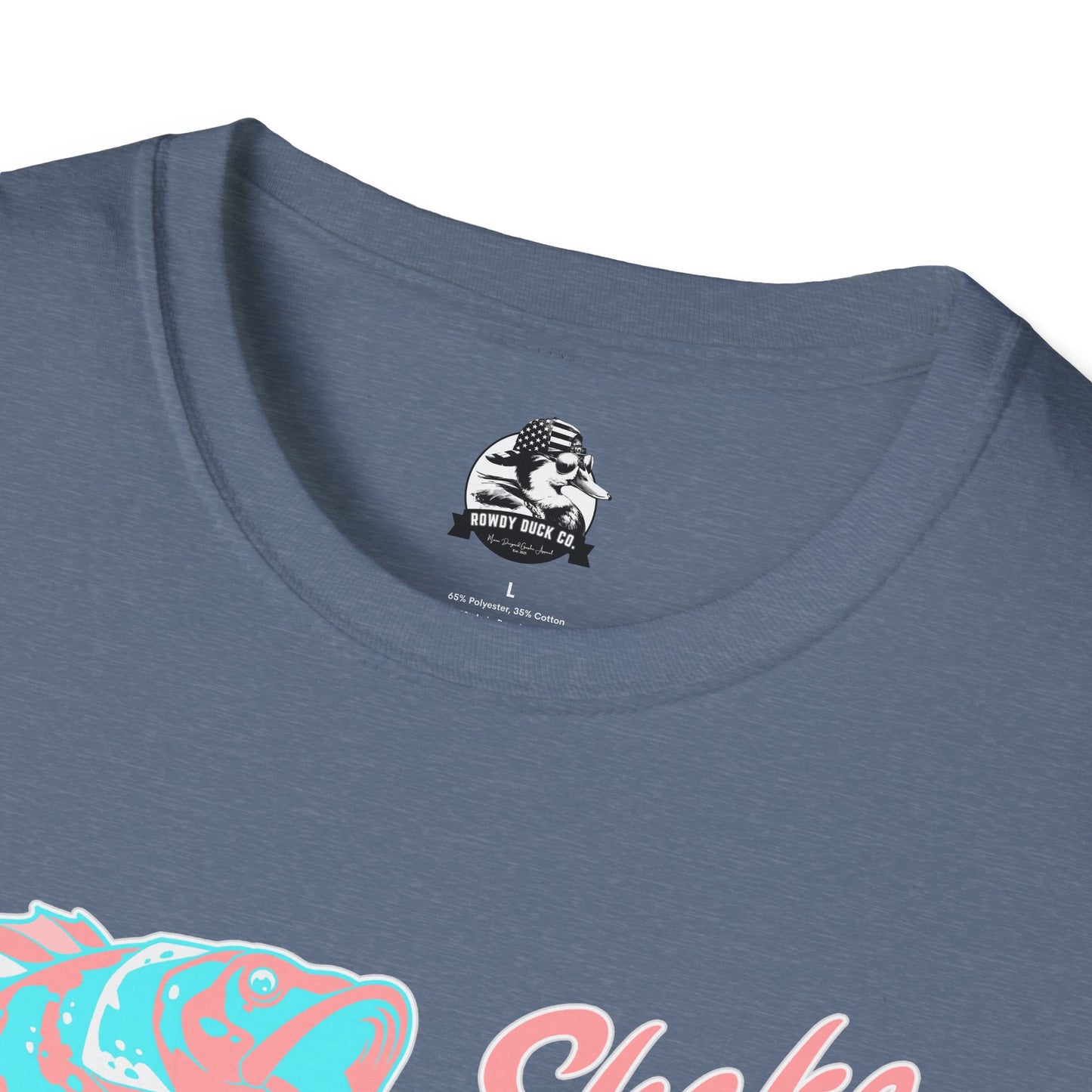 Shake That Bass Unisex Softstyle T-Shirt - Fun Fishing Graphic Tee