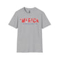 'Merica Kicking Ass T-Shirt | Unisex Softstyle Tee for Patriotic Celebrations, 4th of July, Casual Wear, Gifts, Team Spirit