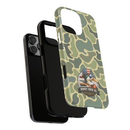 Old School Camouflage Phone Case - The Rowdy Duck Case