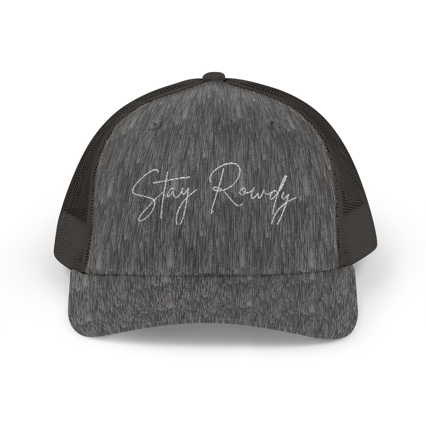 Stay Rowdy Snapback Trucker Cap, Casual Hat, Gift for Him/Her, Outdoor Cap, Customizable Cap, Trendy Headwear