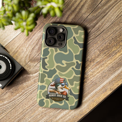 Old School Camouflage Phone Case - The Rowdy Duck Case