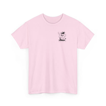More Espresso Less Depresso Tee | Unisex Heavy Cotton Shirt | Funny Coffee Lover Gift | Casual Wear | Great for Birthdays & Relaxation