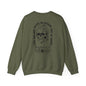 Skull "You don't Have to Please Any of These People " Graphic Crewneck Sweatshirt
