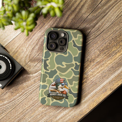 Old School Camouflage Phone Case - The Rowdy Duck Case