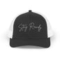 Stay Rowdy Snapback Trucker Cap, Casual Hat, Gift for Him/Her, Outdoor Cap, Customizable Cap, Trendy Headwear