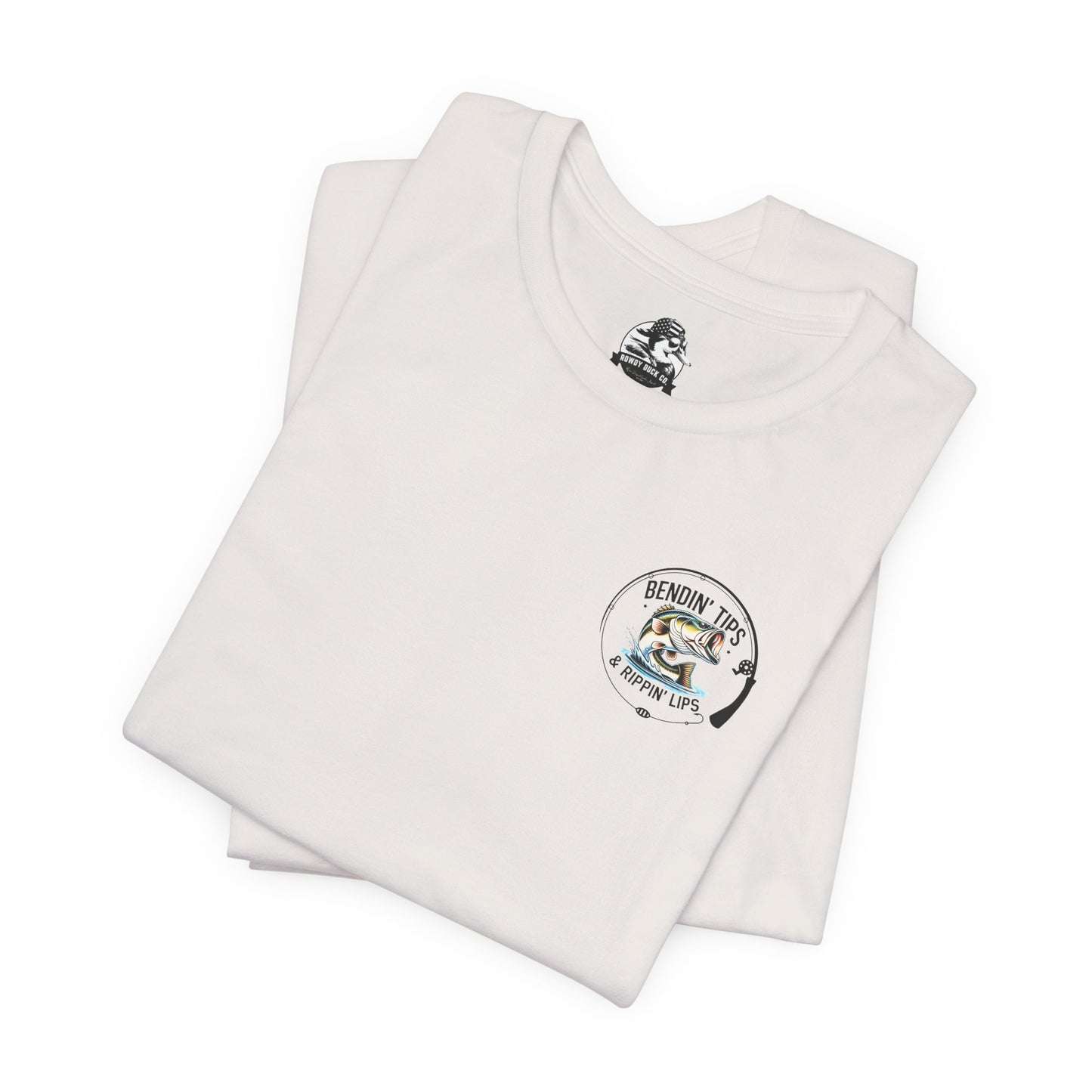 Bitin' Lips & Rippin' Lips - Graphic Tee -Fishing Tee