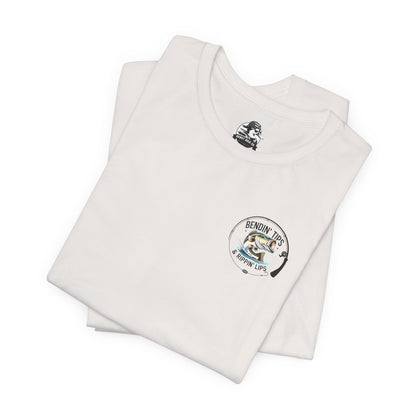 Bitin' Lips & Rippin' Lips - Graphic Tee -Fishing Tee