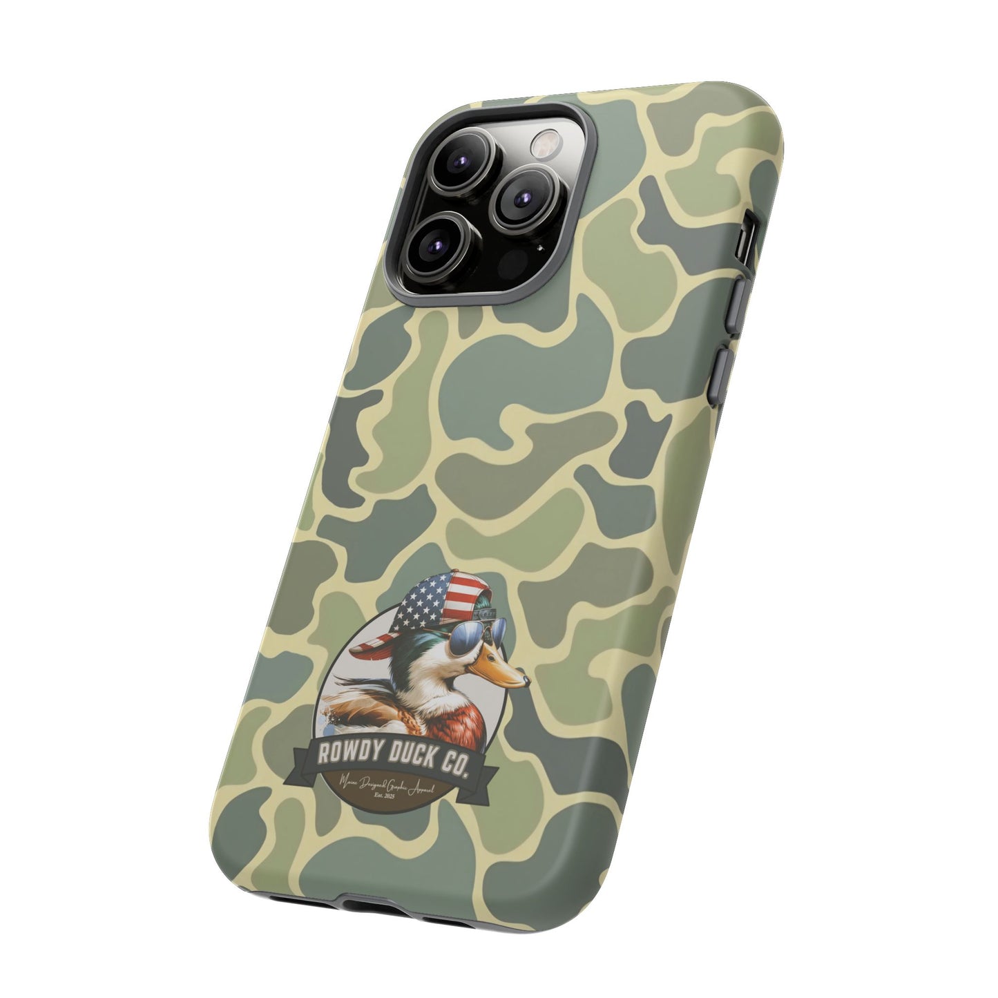 Old School Camouflage Phone Case - The Rowdy Duck Case