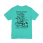 Caffeine and Chaos - Handle Your Shit Graphic Cowgirl Tee