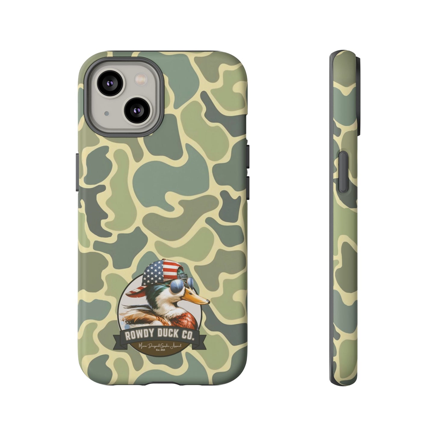 Old School Camouflage Phone Case - The Rowdy Duck Case