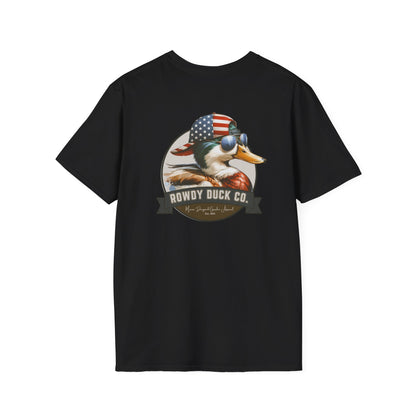 Rowdy Duck Co. Patriotic Duck Graphic T-Shirt