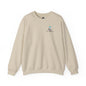 Unisex Fleece Crewneck 50% anxiety 50% coffee