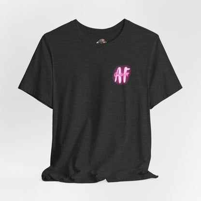 Undercaffeinated Pink Photo Tee BB