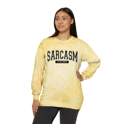 Unisex Color Blast Crewneck Sweatshirt