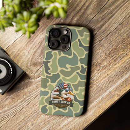 Old School Camouflage Phone Case - The Rowdy Duck Case