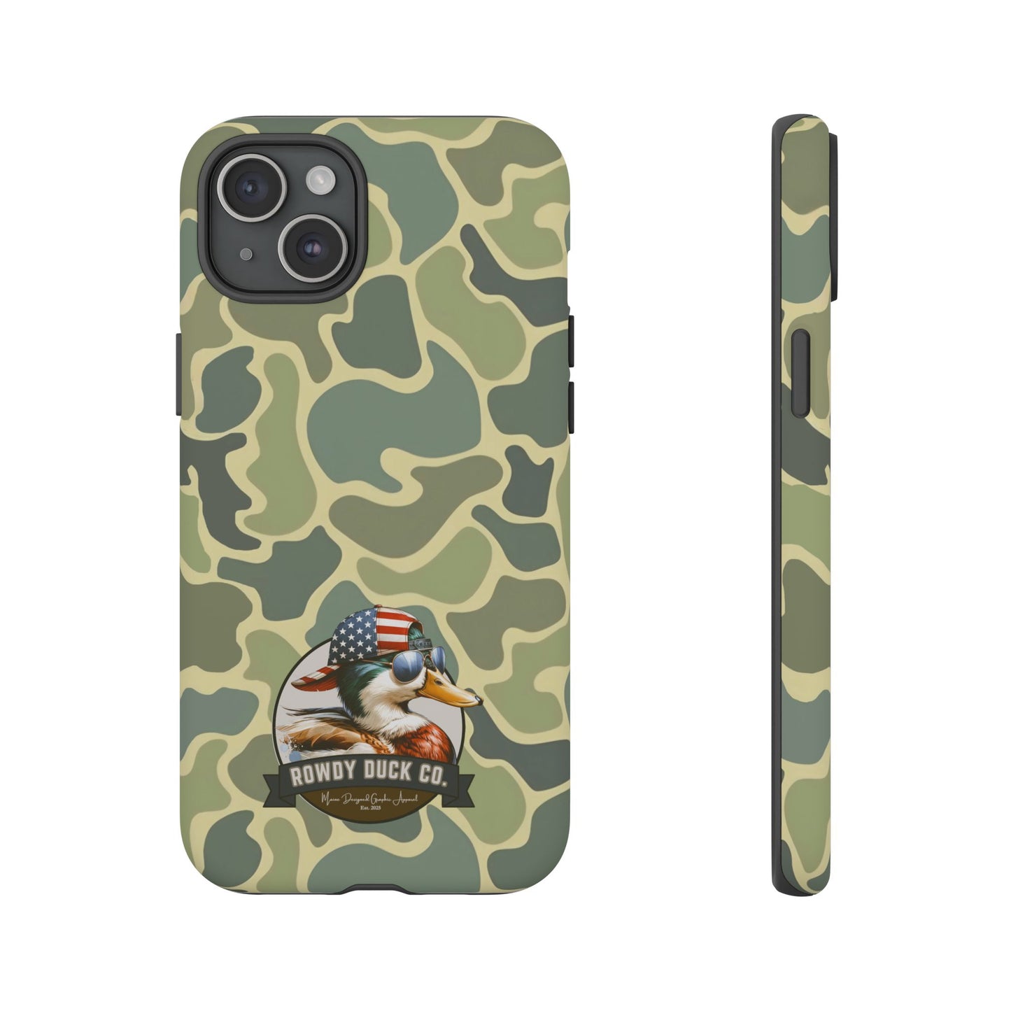 Old School Camouflage Phone Case - The Rowdy Duck Case