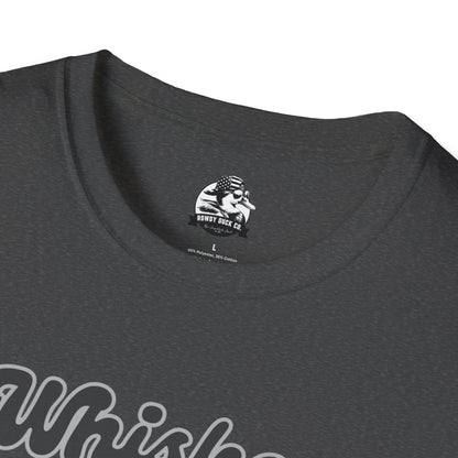 Whiskey Helps Unisex Softstyle T-Shirt - Fun Casual Tee for Whiskey Lovers