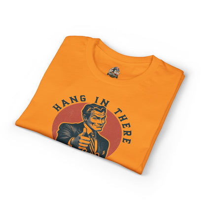 Hang In There Vintage Tee — "It Gets Worse" Retro Graphic T-Shirt