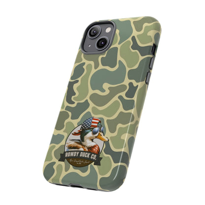 Old School Camouflage Phone Case - The Rowdy Duck Case