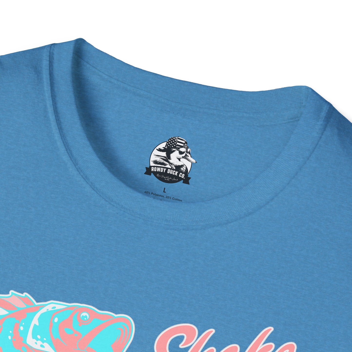 Shake That Bass Unisex Softstyle T-Shirt - Fun Fishing Graphic Tee