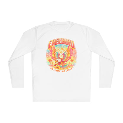 Free-bird summer moisture wicking Long Sleeve Tee