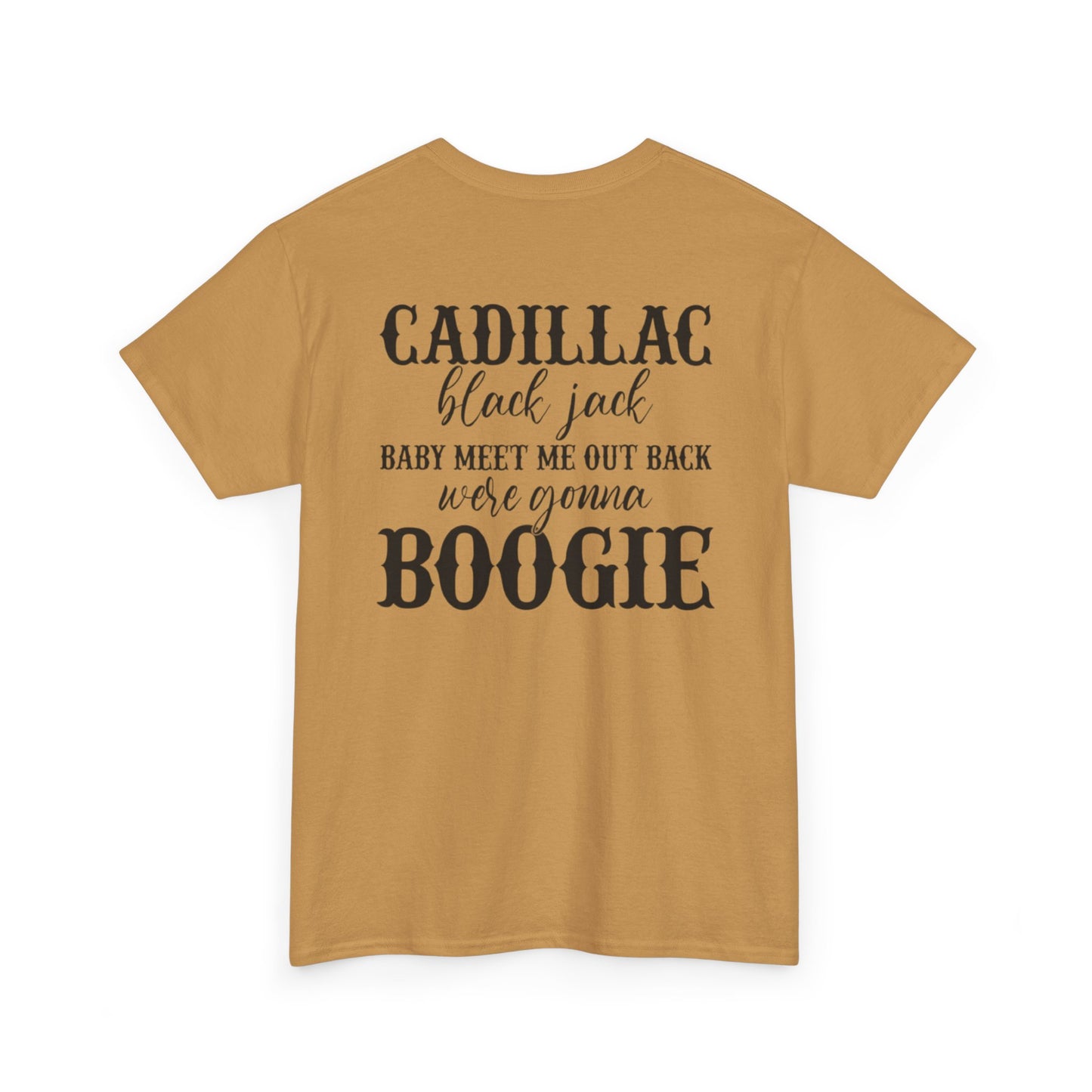 Unisex Heavy Cotton Tee - 'Boot Scootin' Boogie' Graphic Shirt for Music Lovers