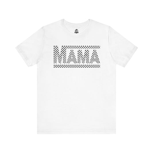 Racing Checkered Flag MAMA Women's TEE