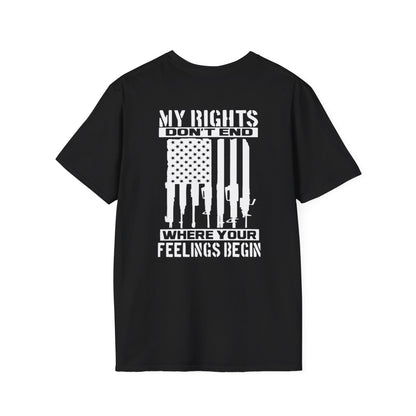 Unisex Softstyle T-Shirt with Empowering Quotes, Casual Graphic Tee, Statement Shirt for Activists, Gift for Patriots, Comfortable [...]