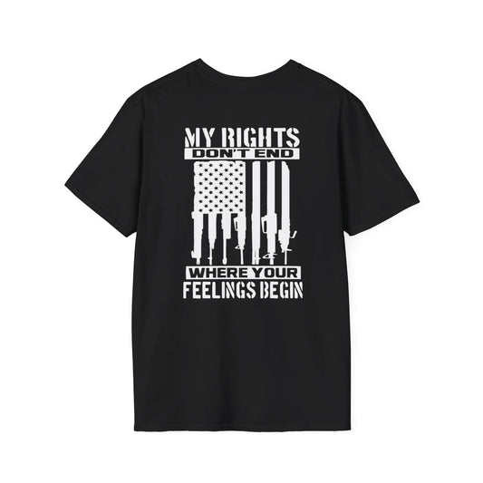 Unisex Softstyle T-Shirt with Empowering Quotes, Casual Graphic Tee, Statement Shirt for Activists, Gift for Patriots, Comfortable [...]