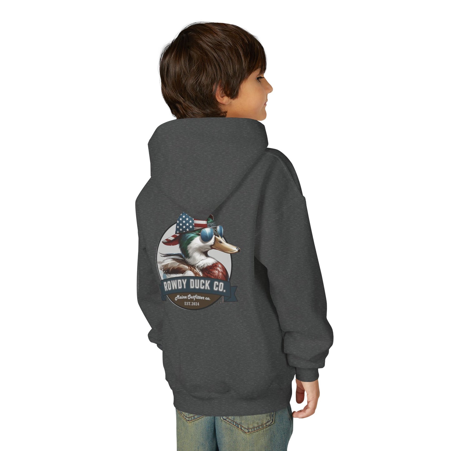 The Rowdy Duck co. - Youth Fleece Hoodie
