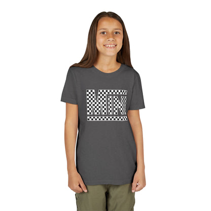 Racing Checkered Flag - MINI - Youth Tee
