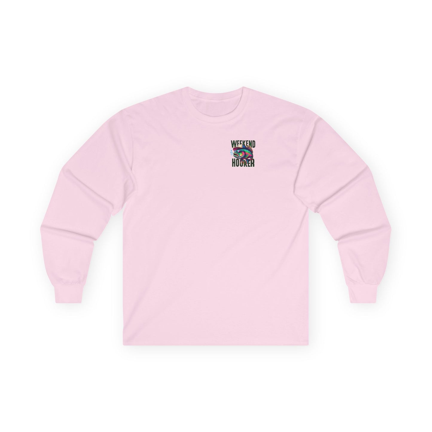 Fish Lover's Weekend Hooker Long Sleeve Tee