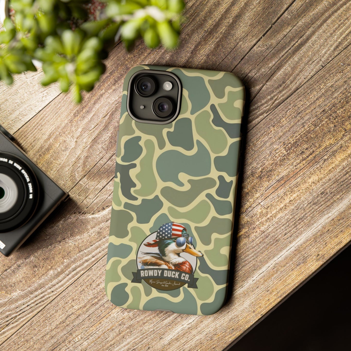 Old School Camouflage Phone Case - The Rowdy Duck Case