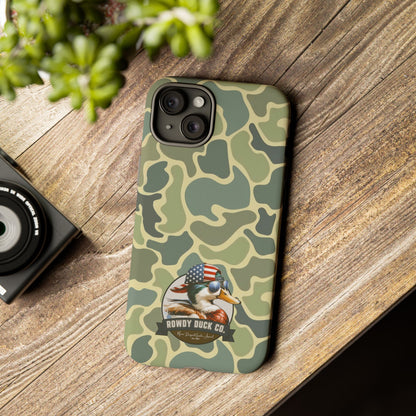 Old School Camouflage Phone Case - The Rowdy Duck Case