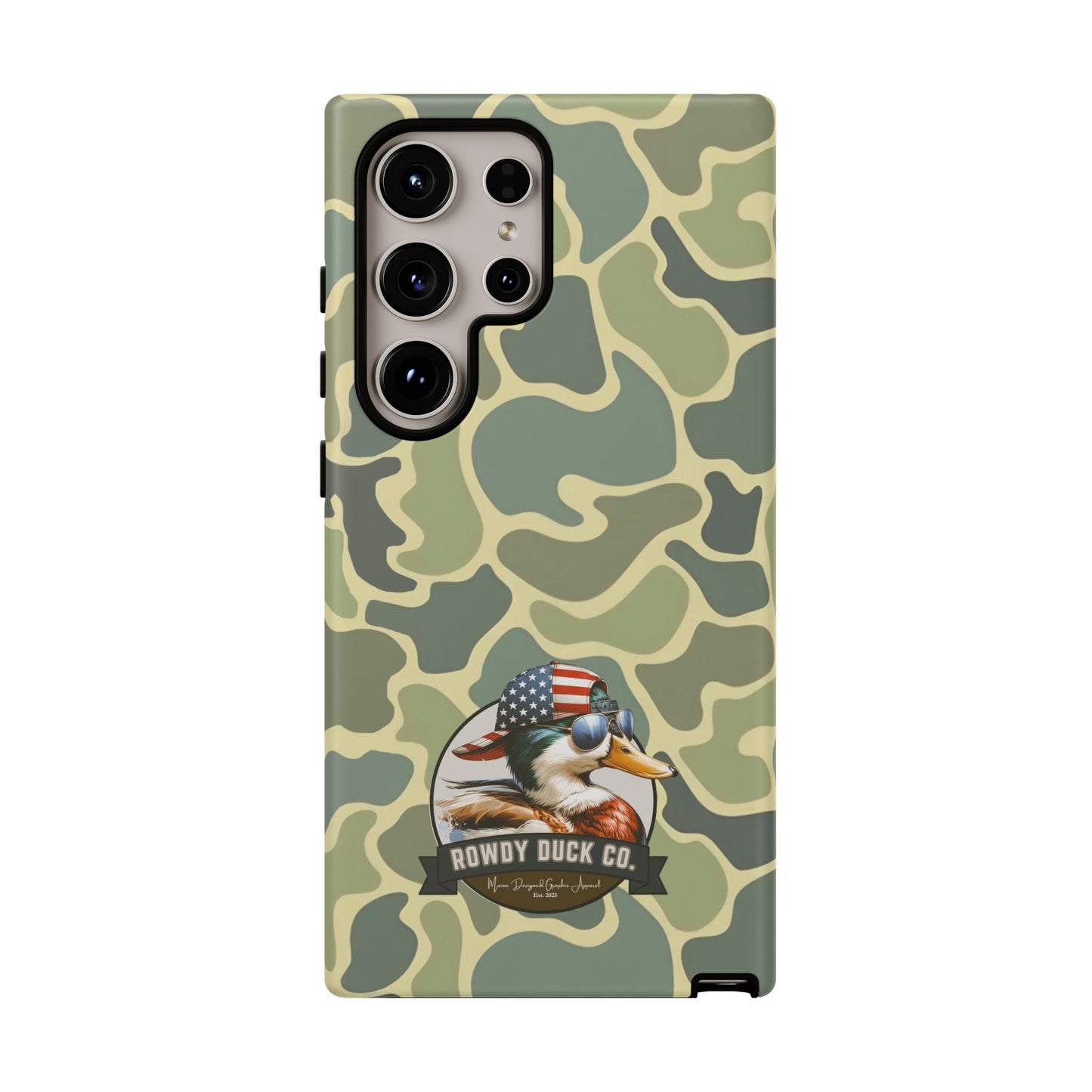 Old School Camouflage Phone Case - The Rowdy Duck Case