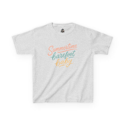 Youth tee - Summertime Barefoot Baby Tee