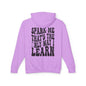 Trendy Unisex Lightweight Hooded Sweatshirt - 'Spank Me That's The Only Way I Learn'