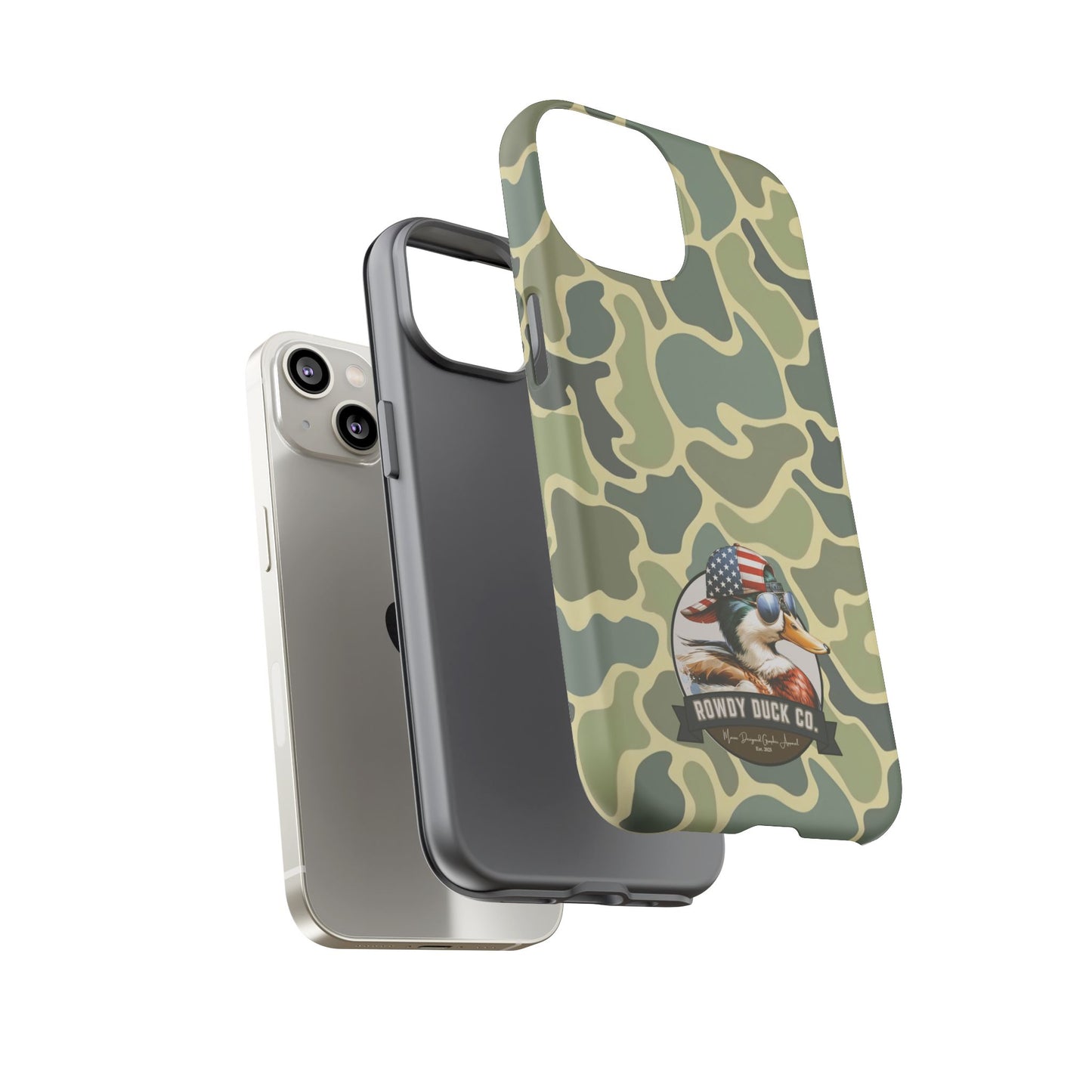 Old School Camouflage Phone Case - The Rowdy Duck Case